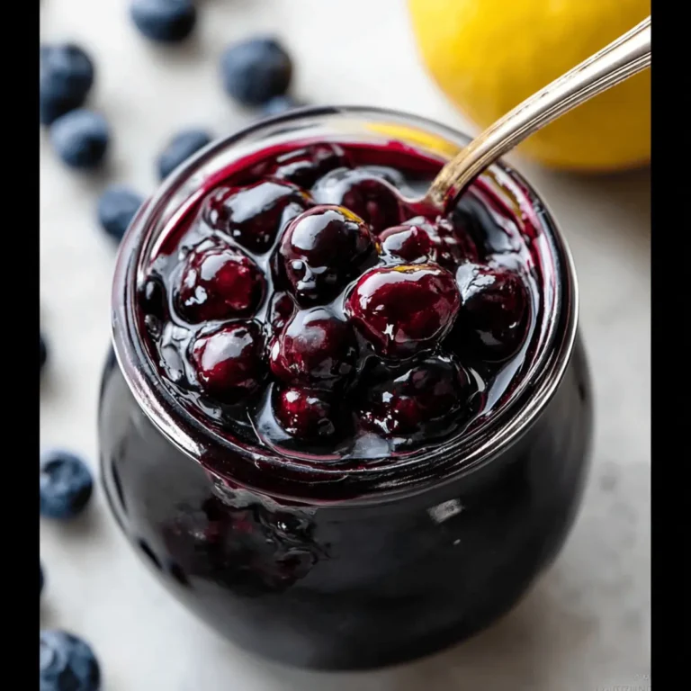 Blueberry Sauce Topping