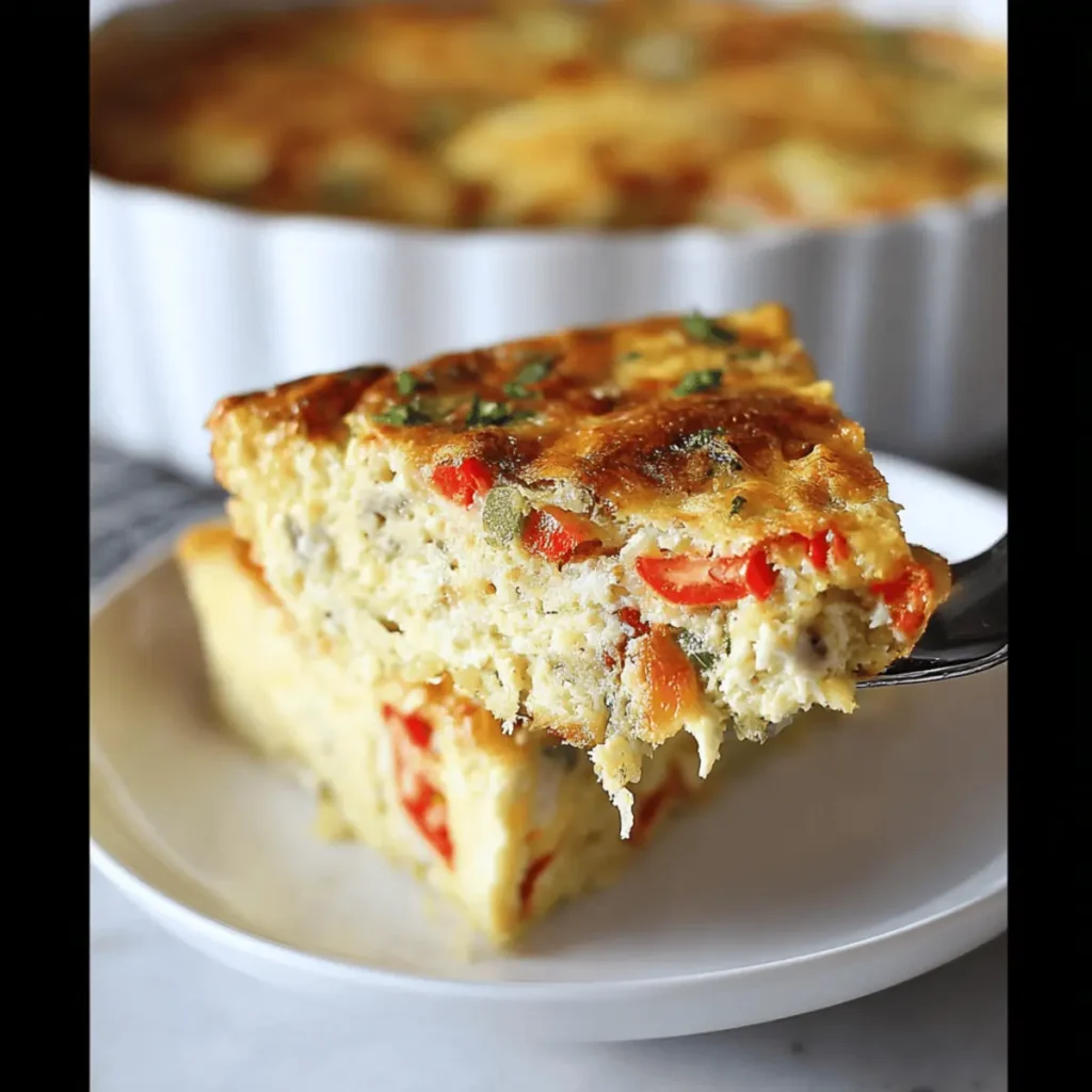 Cottage Cheese Egg Bake