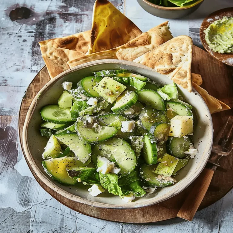Cucumber Salad with Feta