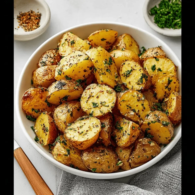Garlic Herb Roasted Potatoes