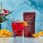 Hibiscus Mango Iced Tea