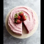 Homemade Strawberry Cake