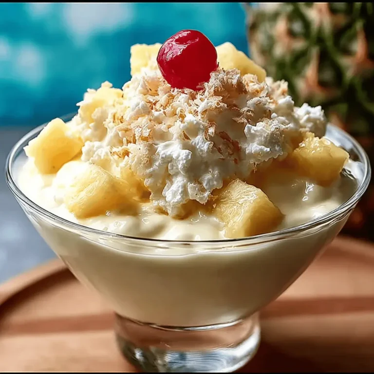 Irresistible Pina Colada Fluff