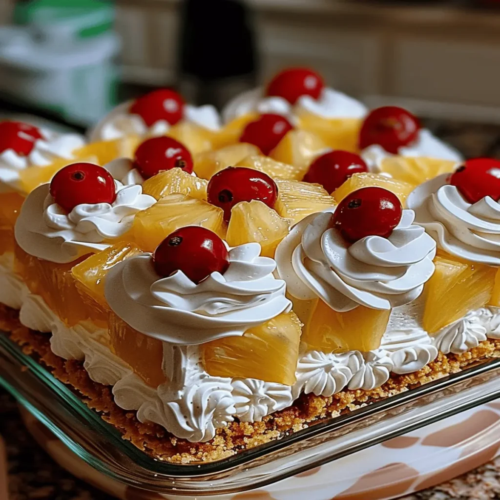 Juicy Pineapple Heaven Cake