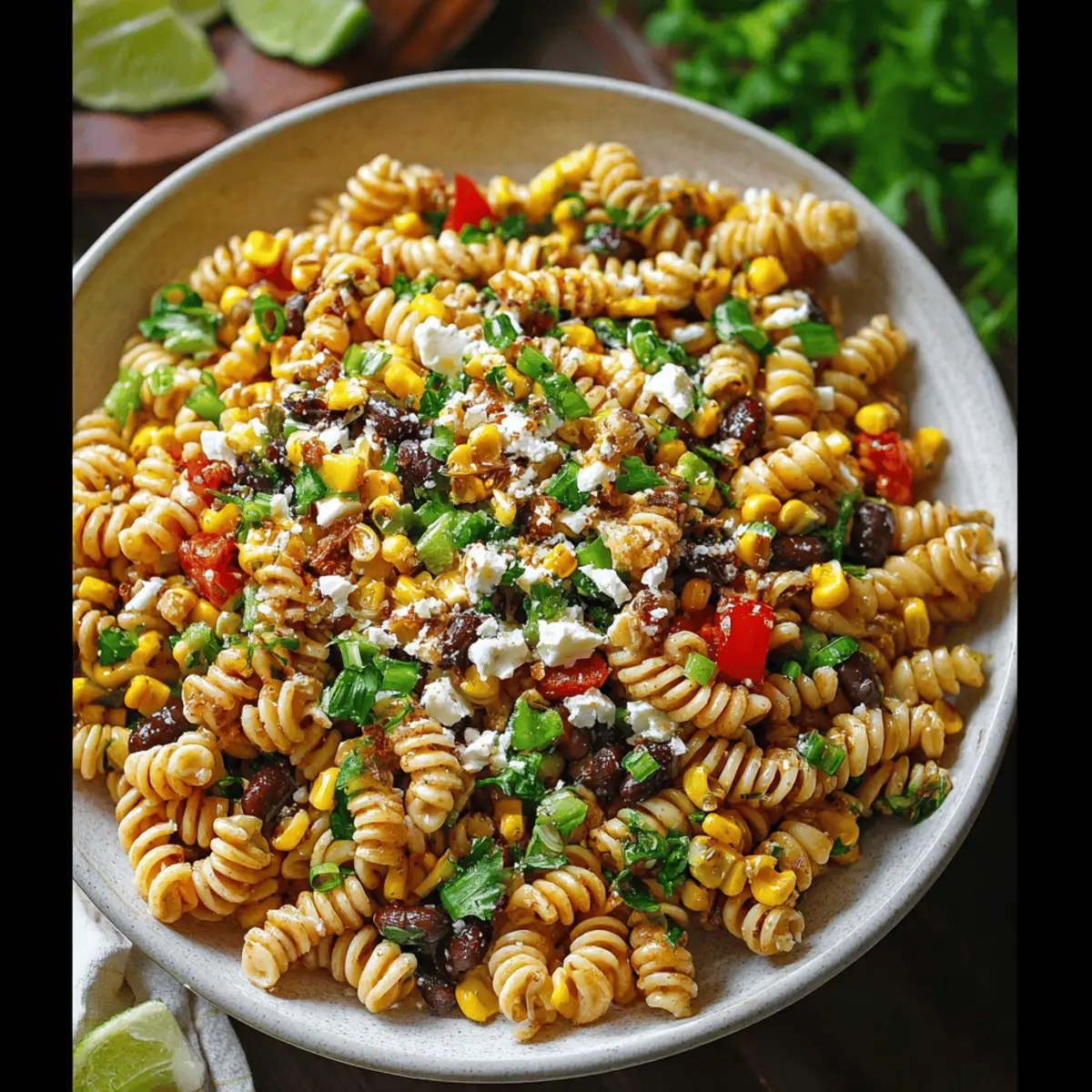 Mexican Street Corn Pasta Salad: A Bold, Creamy Delight