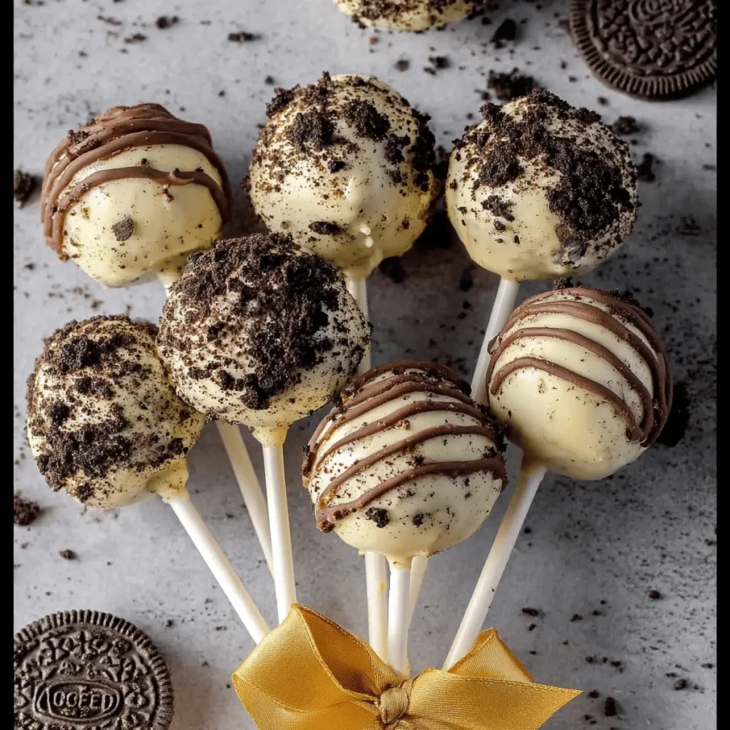 No Bake Oreo Cake Pops