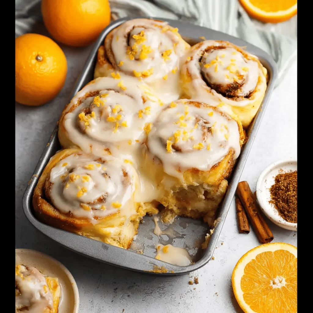 Orange Cinnamon Rolls