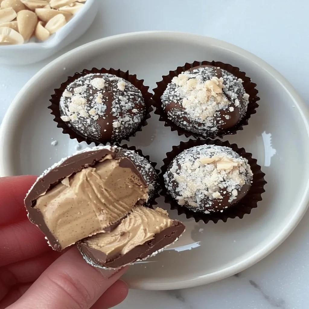 Peanut Butter Greek Yogurt Bites