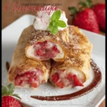 Strawberry Cheesecake Chimichangas Recipe