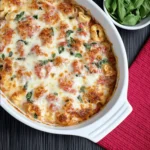 Twenty Minute Easy Tortellini Bake