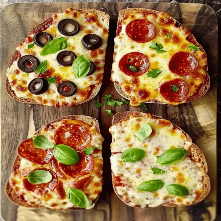 Air Fryer Pizza Toast