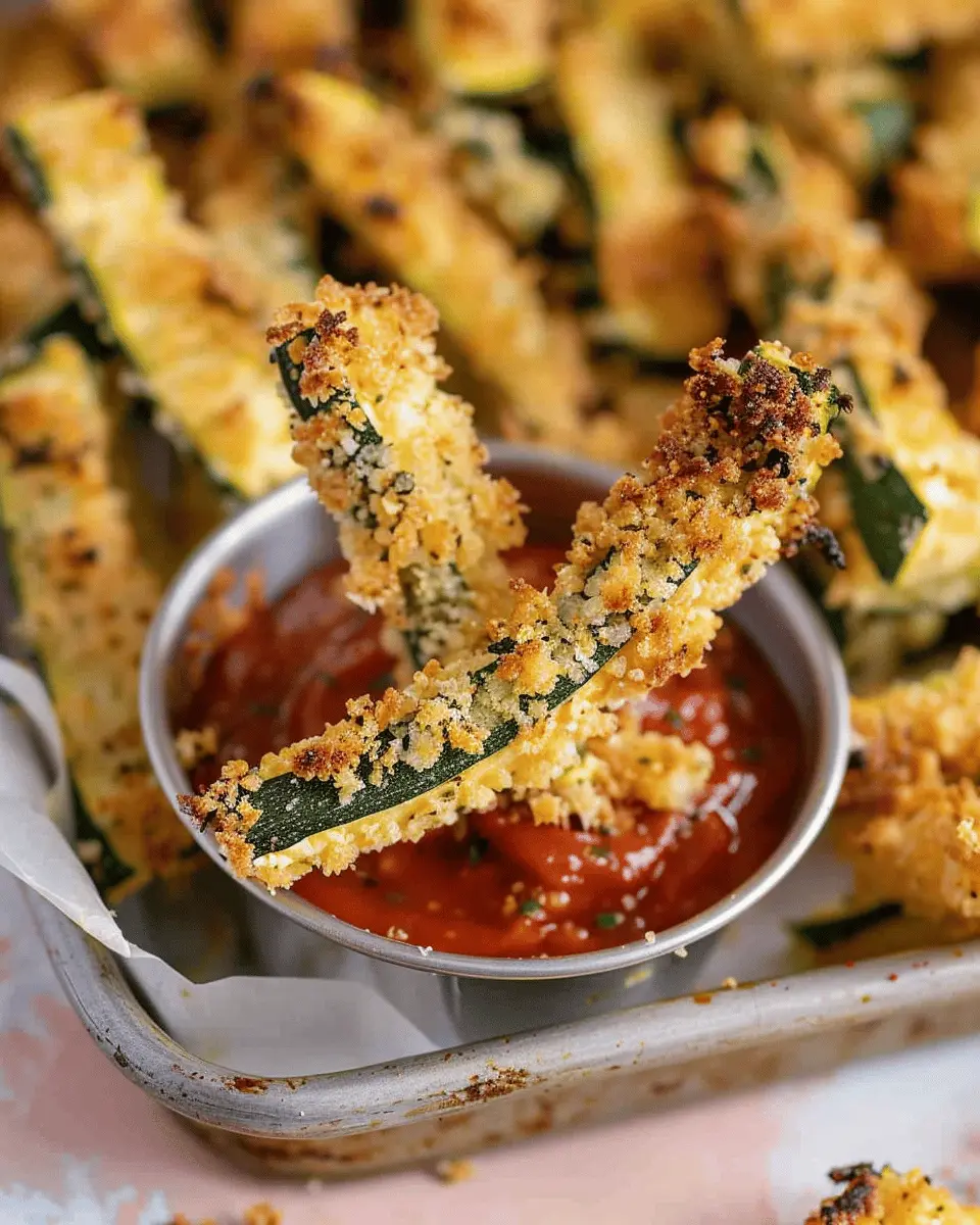 Baked Zucchini Fries: Easy, Crispy, Guilt-Free Snack Idea