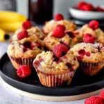 Banana Raspberry Muffins