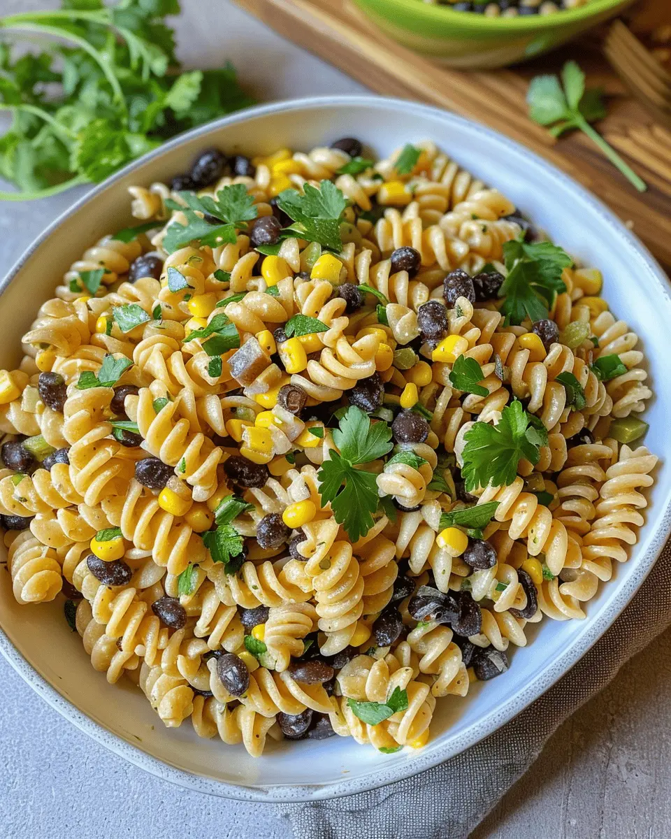 Black Bean and Corn Pasta Salad: Easy, Healthy & Delicious Recipe