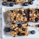 Blueberry Baked Oatmeal Bars