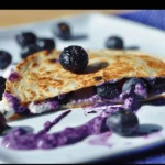 Blueberry Breakfast Quesadilla