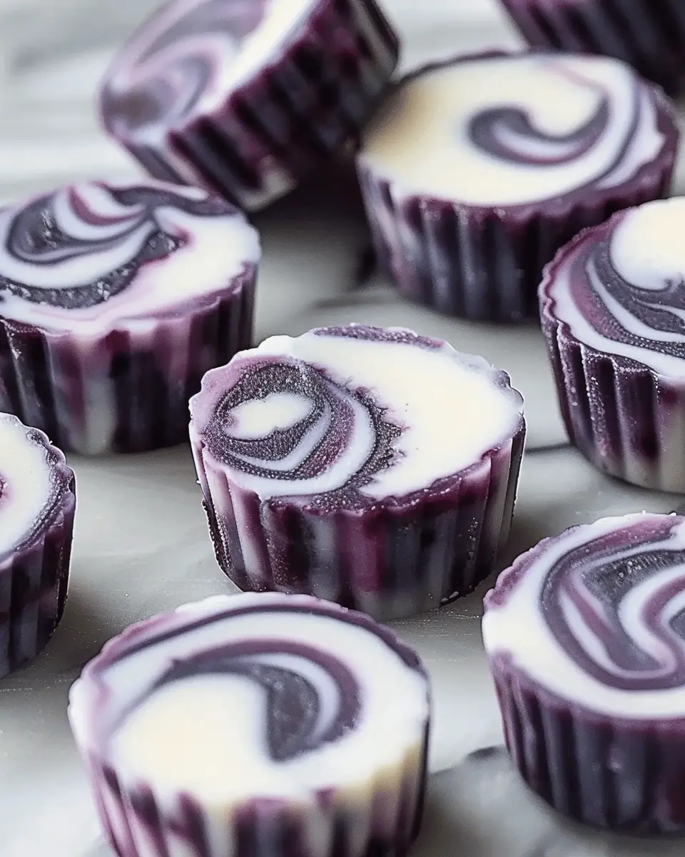 Blueberry Swirl Yogurt Bites Recipe for Dogs: Easy and Healthy Treats