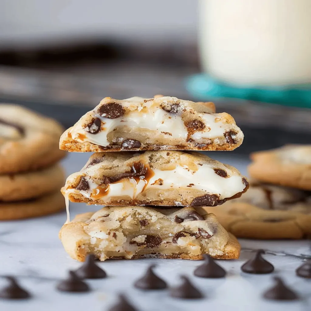 Cheesecake Stuffed Cookies