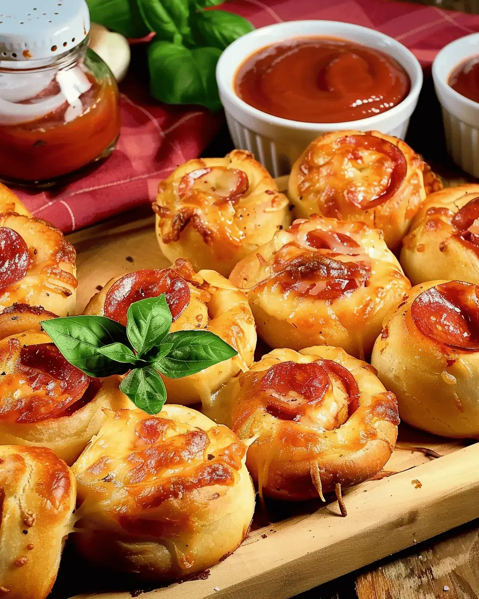 Cheesy Pepperoni Pizza Rolls: Easy Homemade Snack Delight