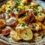 Cheesy Ranch Potatoes and Sausage