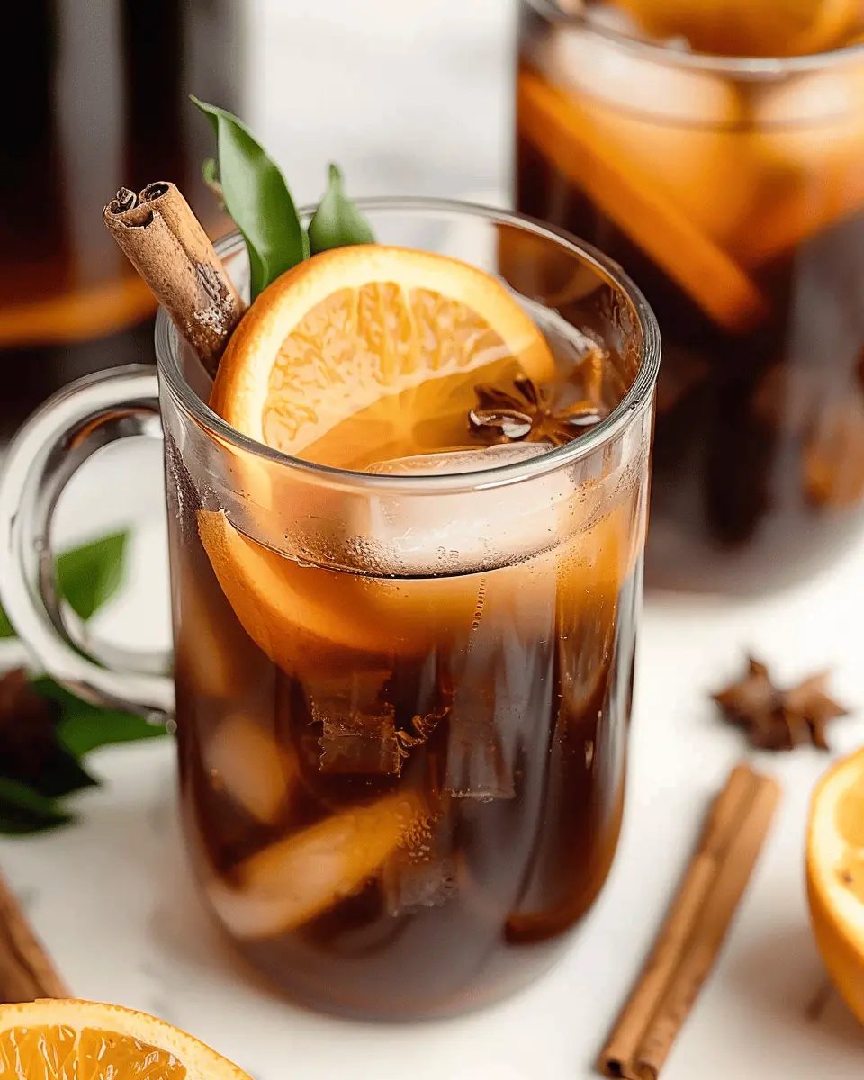 Cinnamon Orange Sweet Tea: The Best Cozy Drink for Any Day
