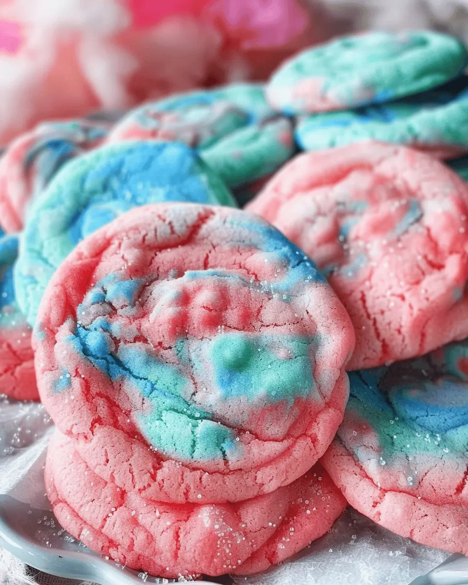 Cotton Candy Cookies: Easy Indulgence for Sweet Lovers