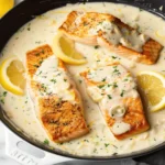 Creamy Lemon Salmon
