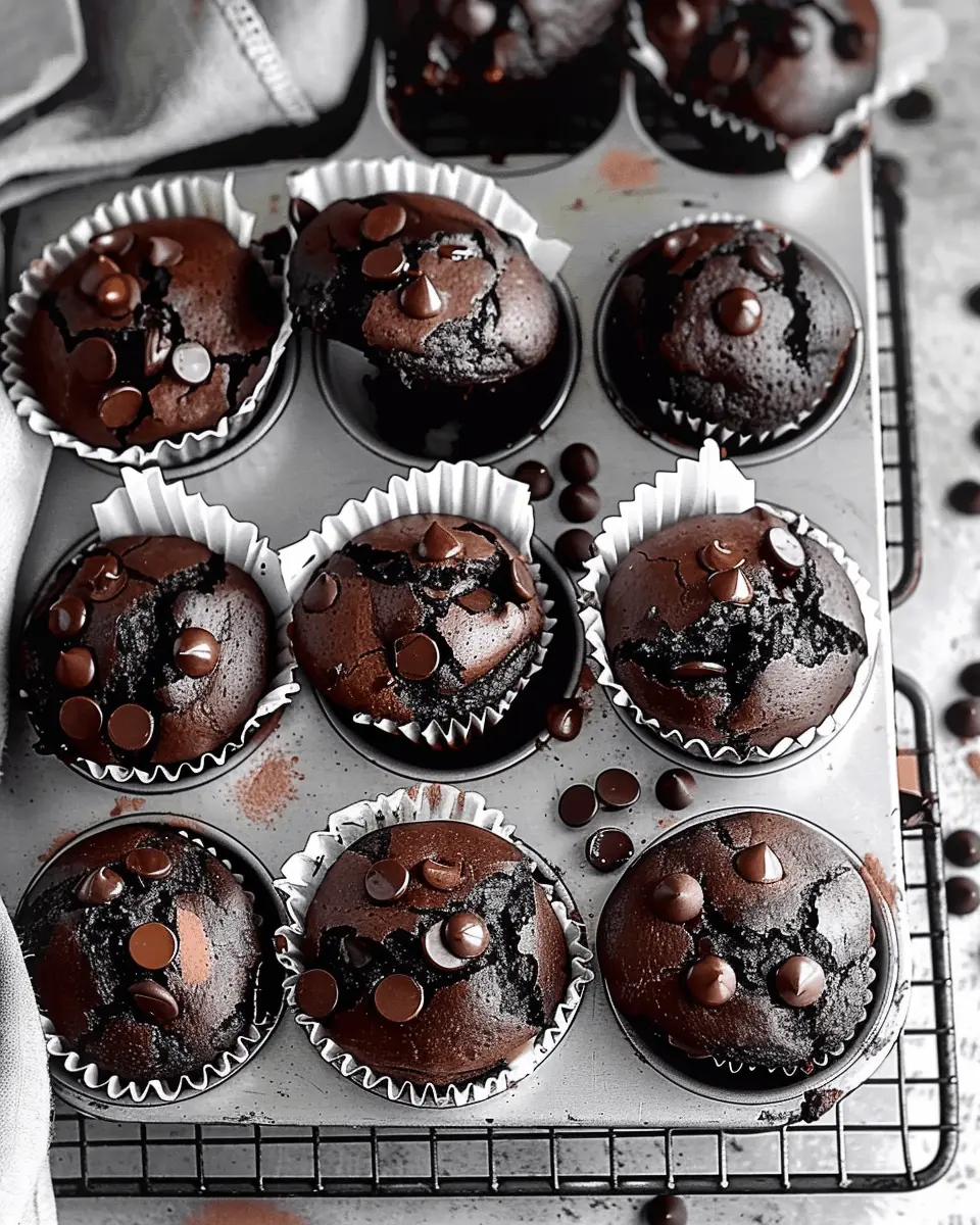 Double Chocolate Espresso Muffins: Indulgent Treats to Savor