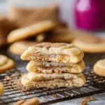 Frosted Brown Sugar Cinnamon Pop Tart Cookies