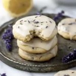 Glazed Lemon Lavender Cookies