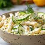 Healthy Cucumber Pasta Salad
