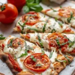 Minute Easy Margherita Flatbread Pizza