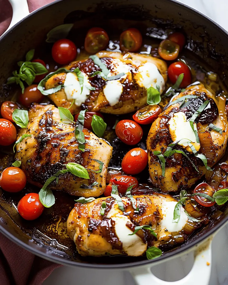 One Pan Balsamic Chicken: Easy, Flavorful Dinner for Everyone