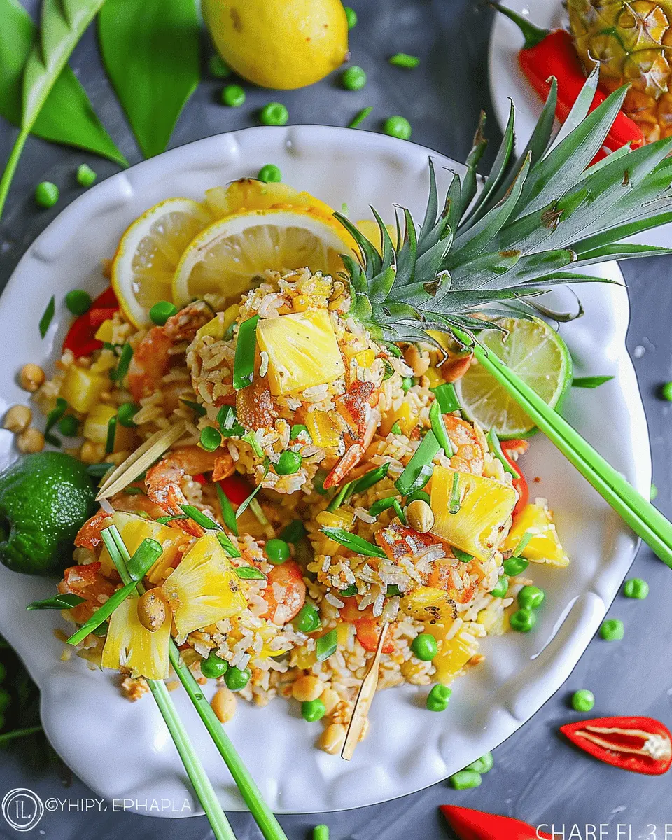 Pineapple Fried Rice: The Best Easy Recipe with Turkey Bacon