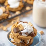 Pumpkin Smores Cookies