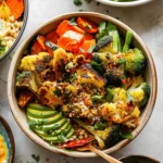 Roasted Veggie Glow Bowls