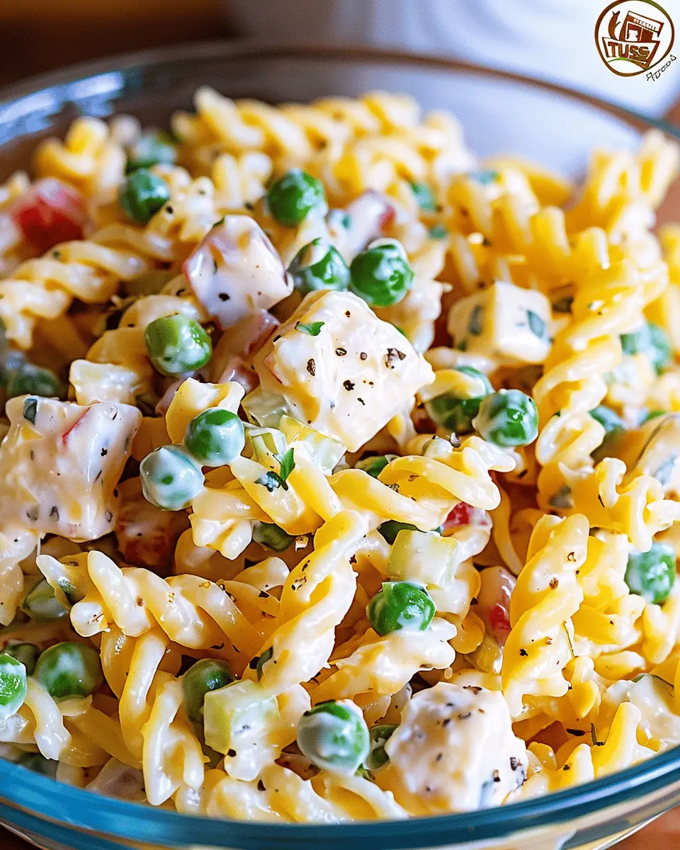 Ruby Tuesday Pasta Salad: Easy Twist with Turkey Bacon & Chicken Ham