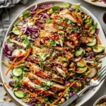 Sesame Chicken Cabbage Crunch Salad