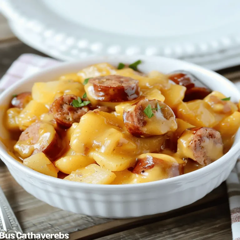 Slow Cooker Sausage and Potato Casserole