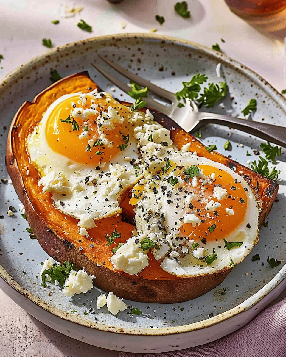 Sweet Potato Breakfast with Eggs: The Best Healthy Start