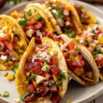 Sweet and Savory Protein Pancake Tacos