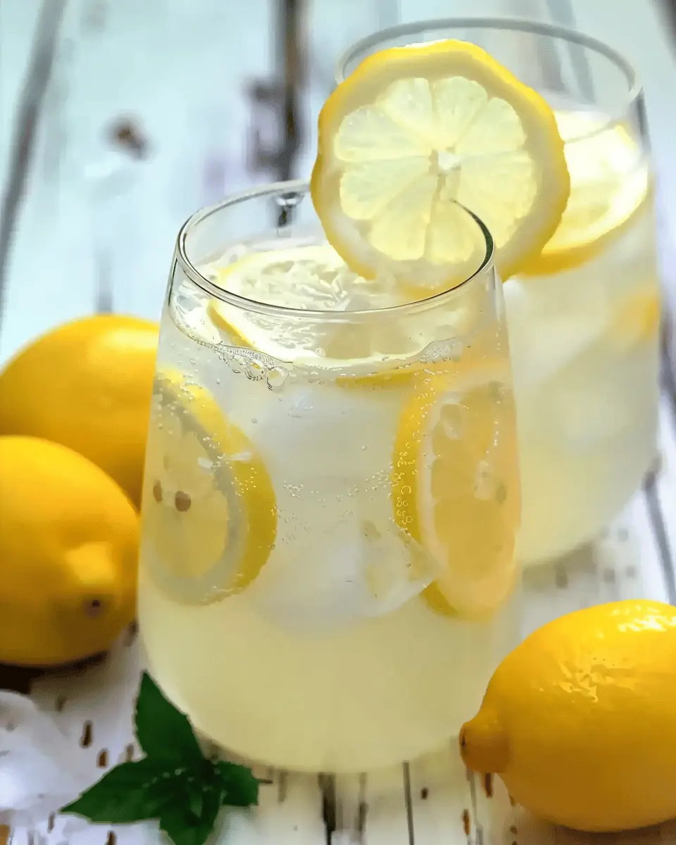 Vodka Lemonade Spritzer: The Refreshing Twist You Need This Summer