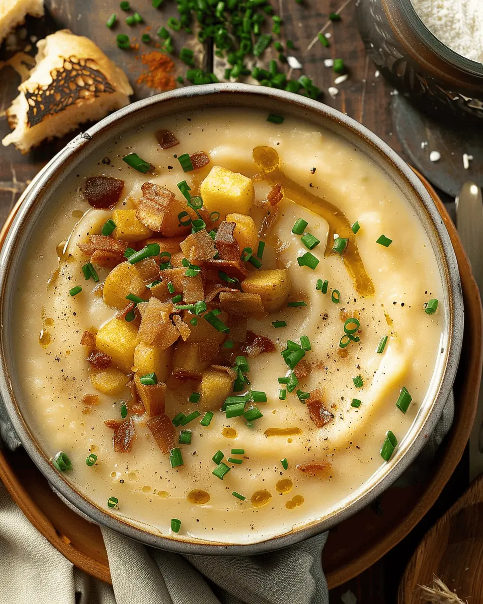 Easy 4 Ingredient Potato Soup: Comforting & Flavorful for All