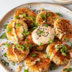 Tuna Cakes with Spicy Mayo