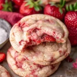 Strawberry Cheesecake Cookies