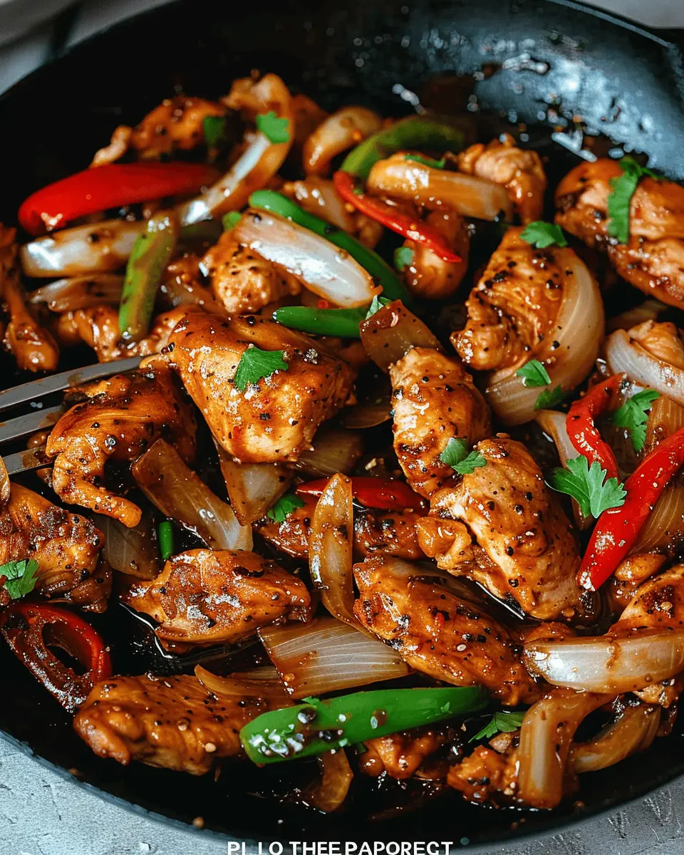 Black Pepper Chicken: Easy Recipe for Juicy Homemade Flavor
