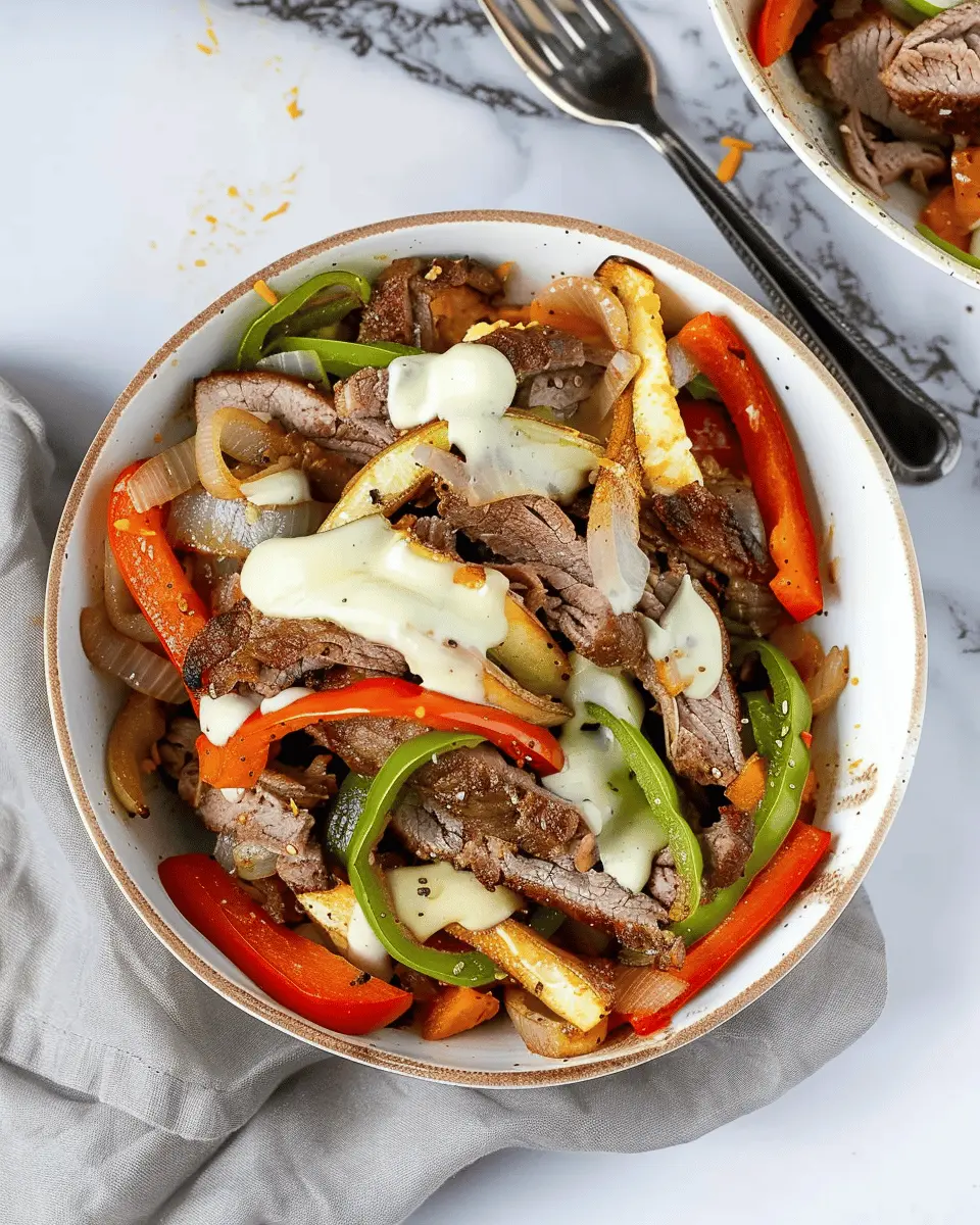 Philly Cheesesteak Bowls: Easy and Indulgent Weeknight Meal