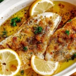 Garlic Butter Oven Baked Tilapia