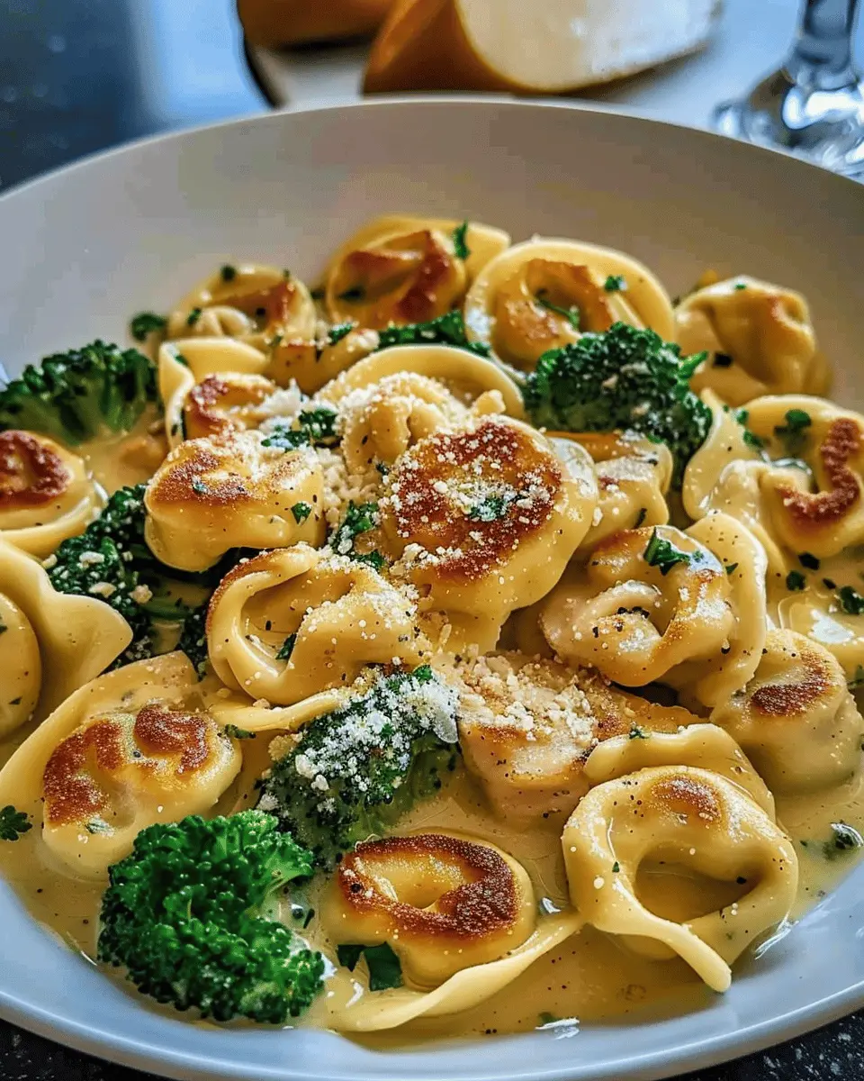 Garlic Parmesan Chicken Tortellini: Easy Comfort Food Delight
