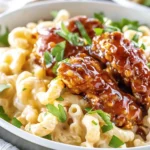 Copycat Applebee’s Honey Pepper Chicken Mac and Cheese